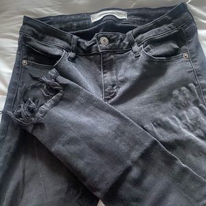 Skinny black jeans